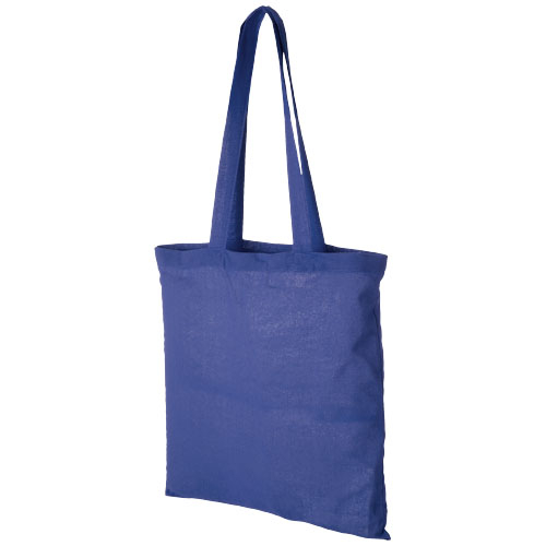 Tote bag personnalisable coton 100g - Carolina Bleu royal